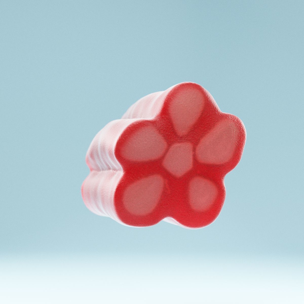 Clover Bar Low-poly 3D model_8