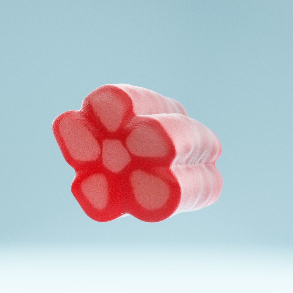 Clover Bar Low-poly 3D model_1