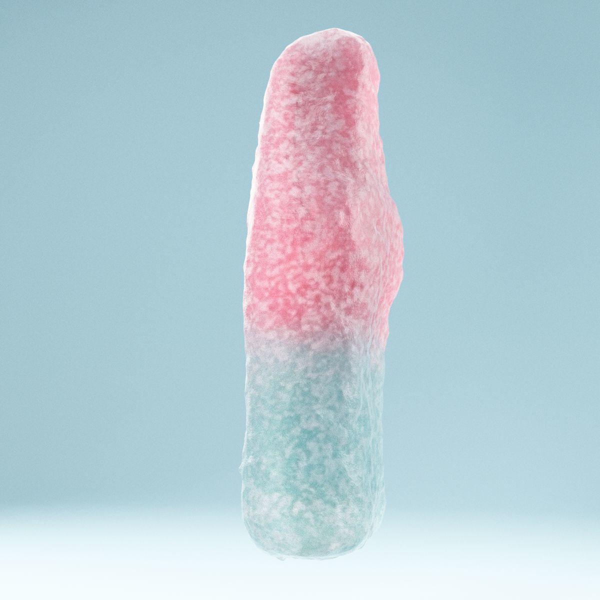 Bottle Blue Pink Low-poly 3D model_2