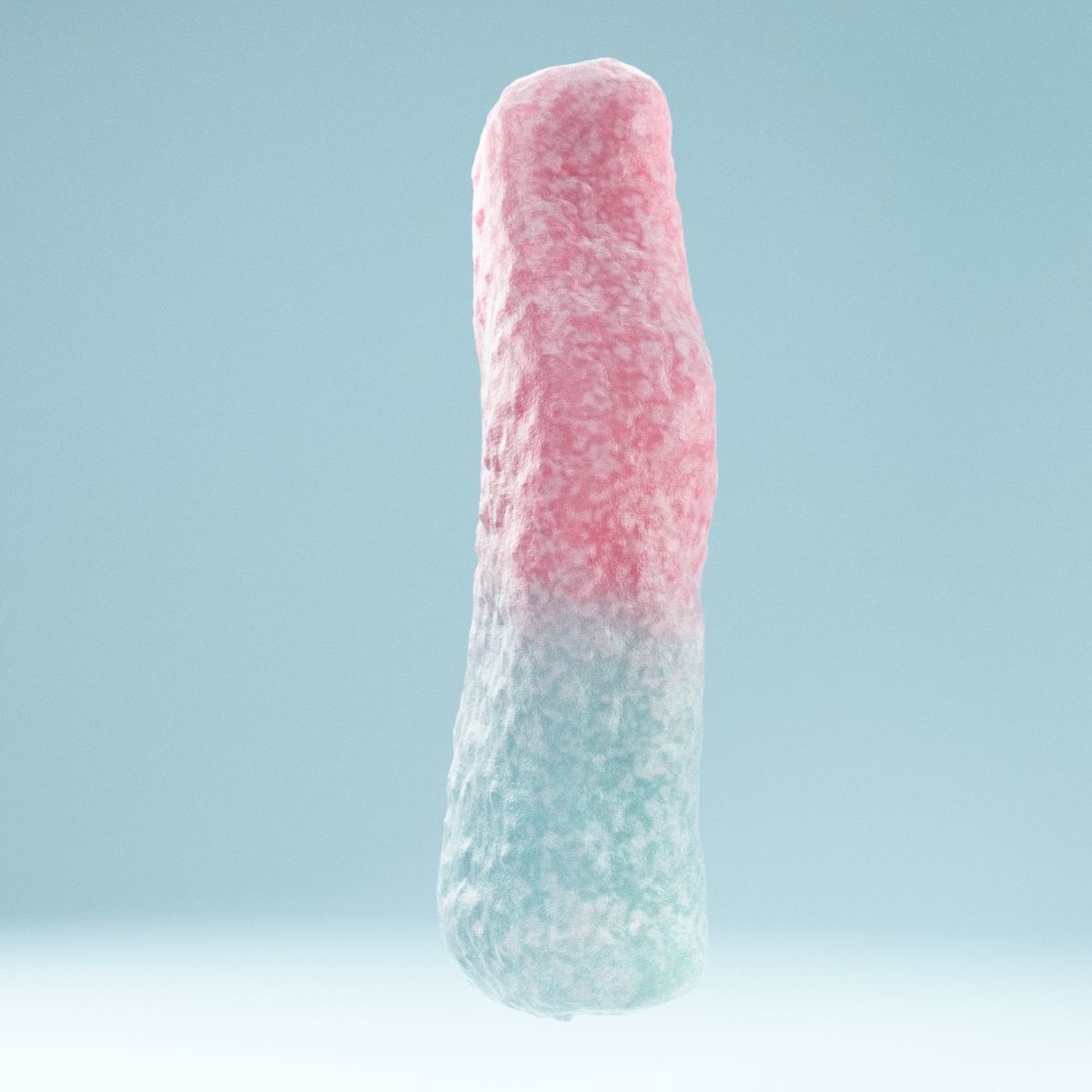 Bottle Blue Pink Low-poly 3D model_3