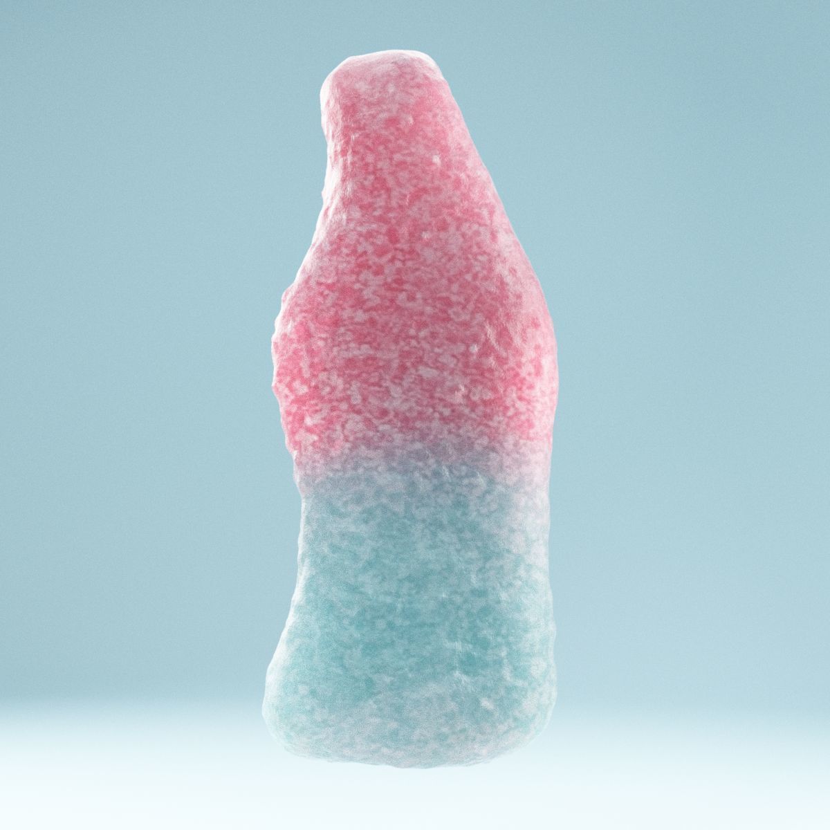 Bottle Blue Pink Low-poly 3D model_6