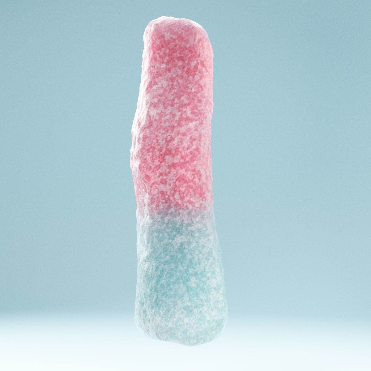 Bottle Blue Pink Low-poly 3D model_9