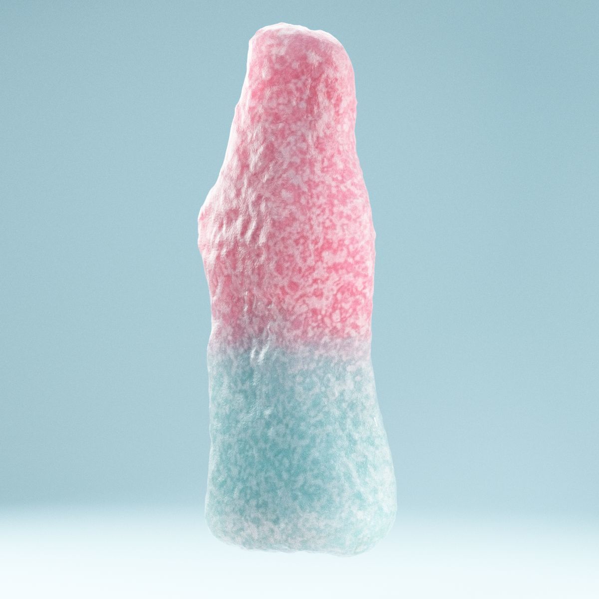 Bottle Blue Pink Low-poly 3D model_10