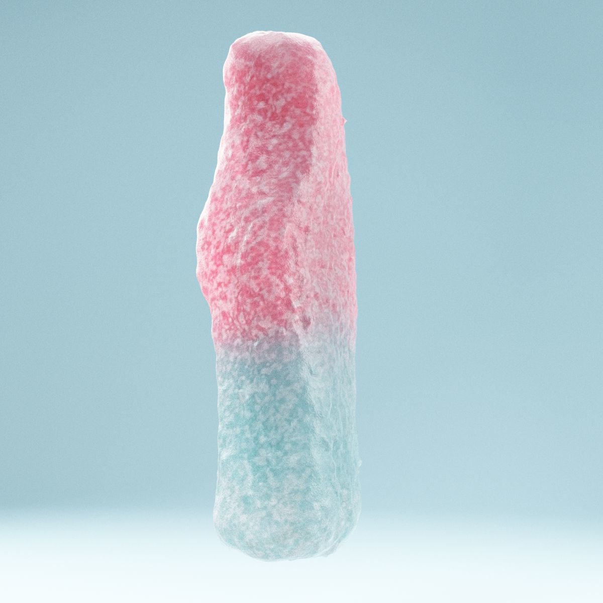 Bottle Blue Pink Low-poly 3D model_8