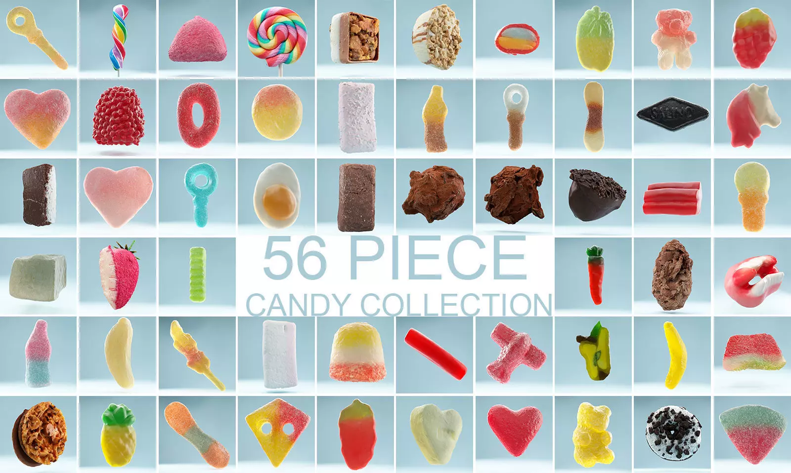 56 Piece Candy Collection _0