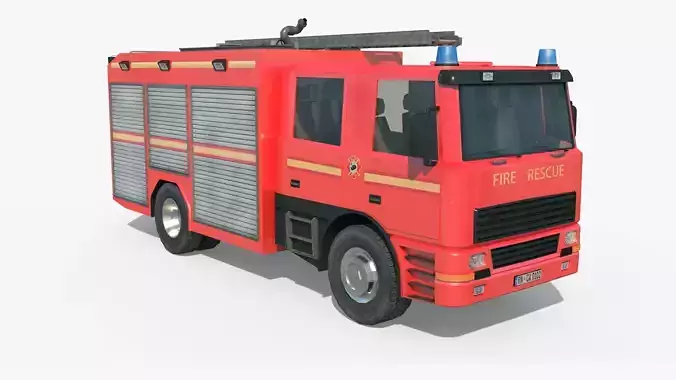 Fire Truck - Rescue Machine