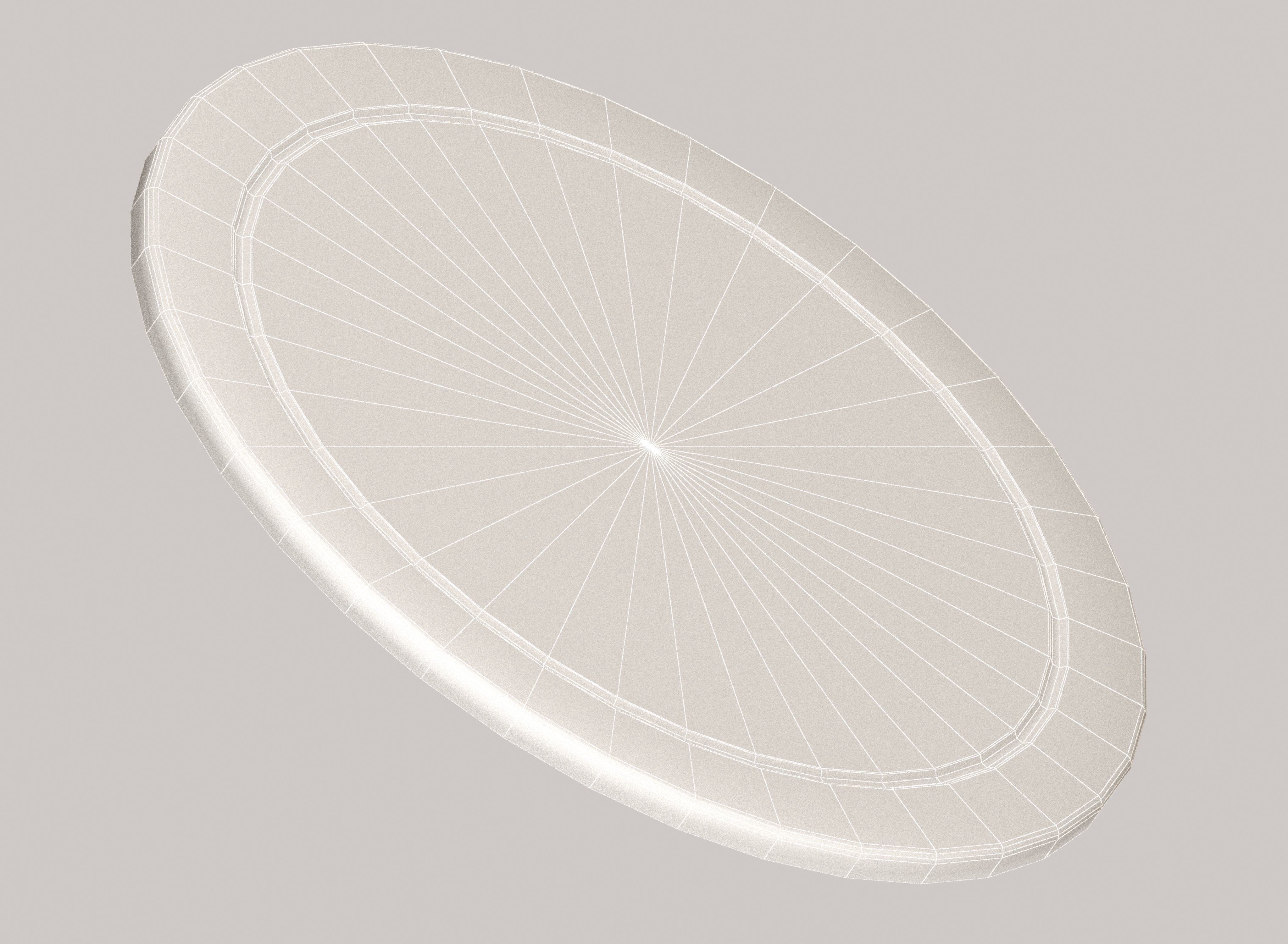 Wooden chopping board Free low-poly 3D model_6