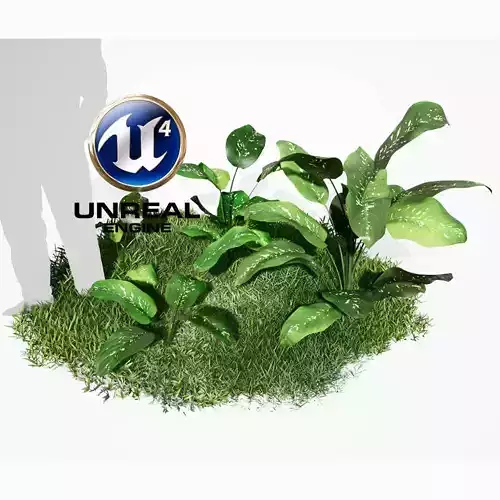 Realistic Plants 03 - UE4 Asset and FBX Files