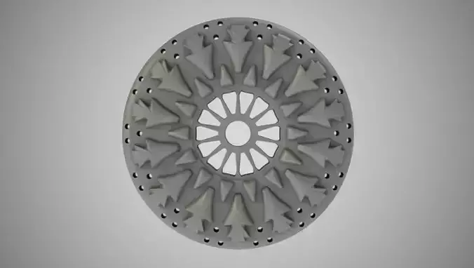 Wooden Door Ornament 3D print model