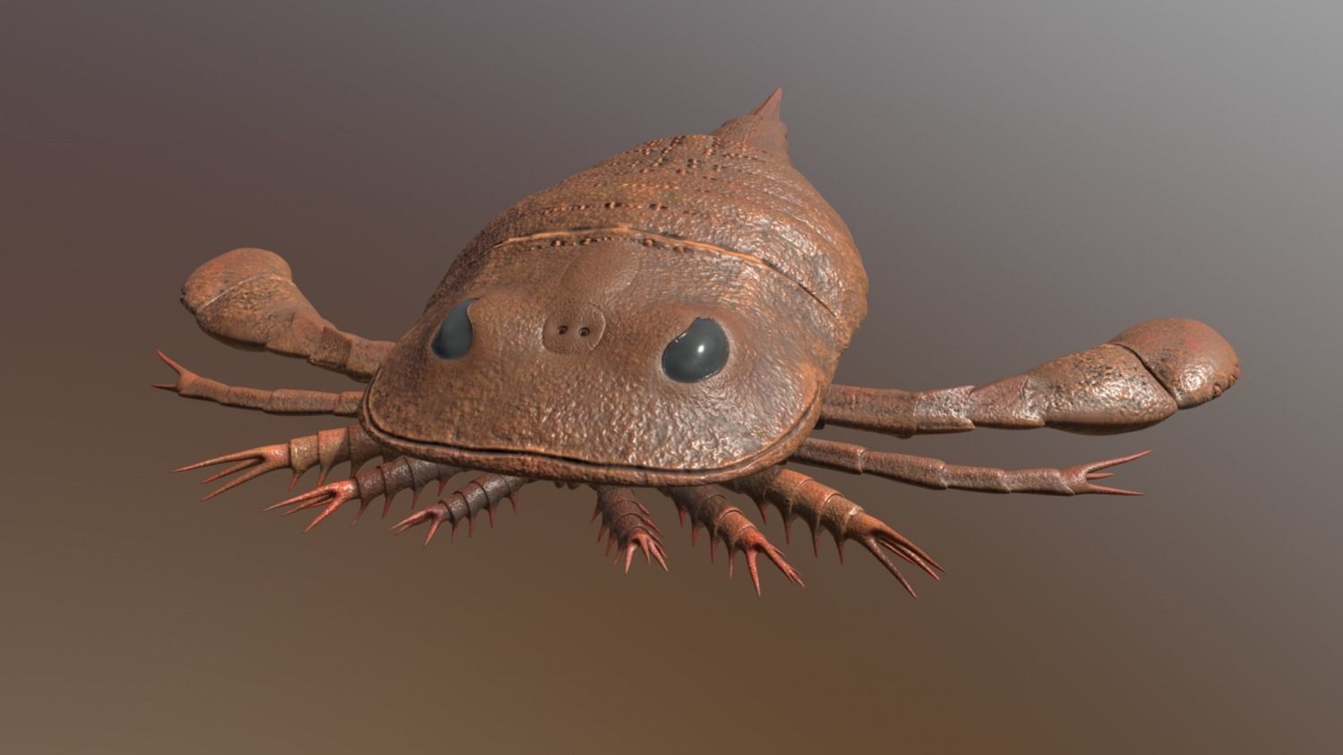 Eurypterus remipes 3D model_1
