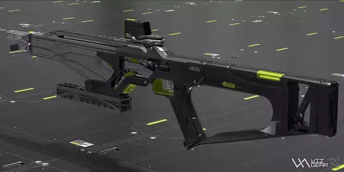 Concept Sci fi rifle