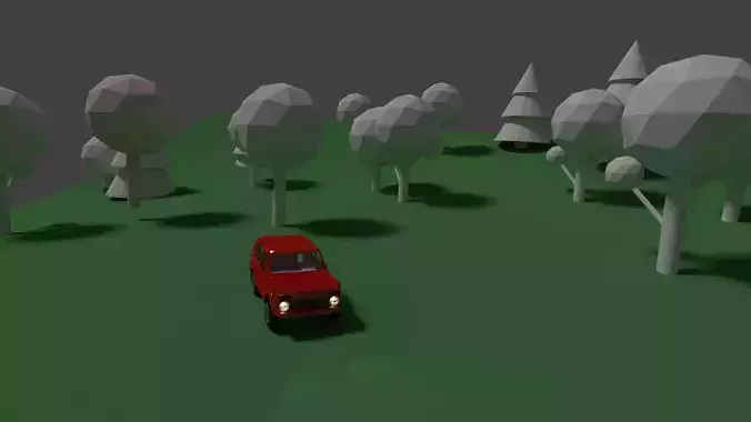 Lada Niva 1700 1980 Free 3D model