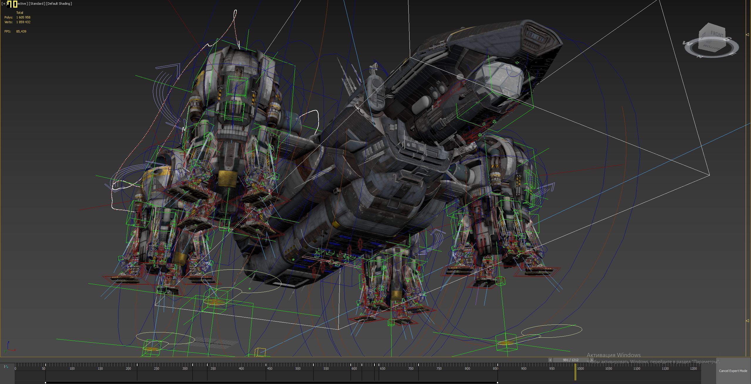 Prometheus Spaceship Pro 2019 3D model_2