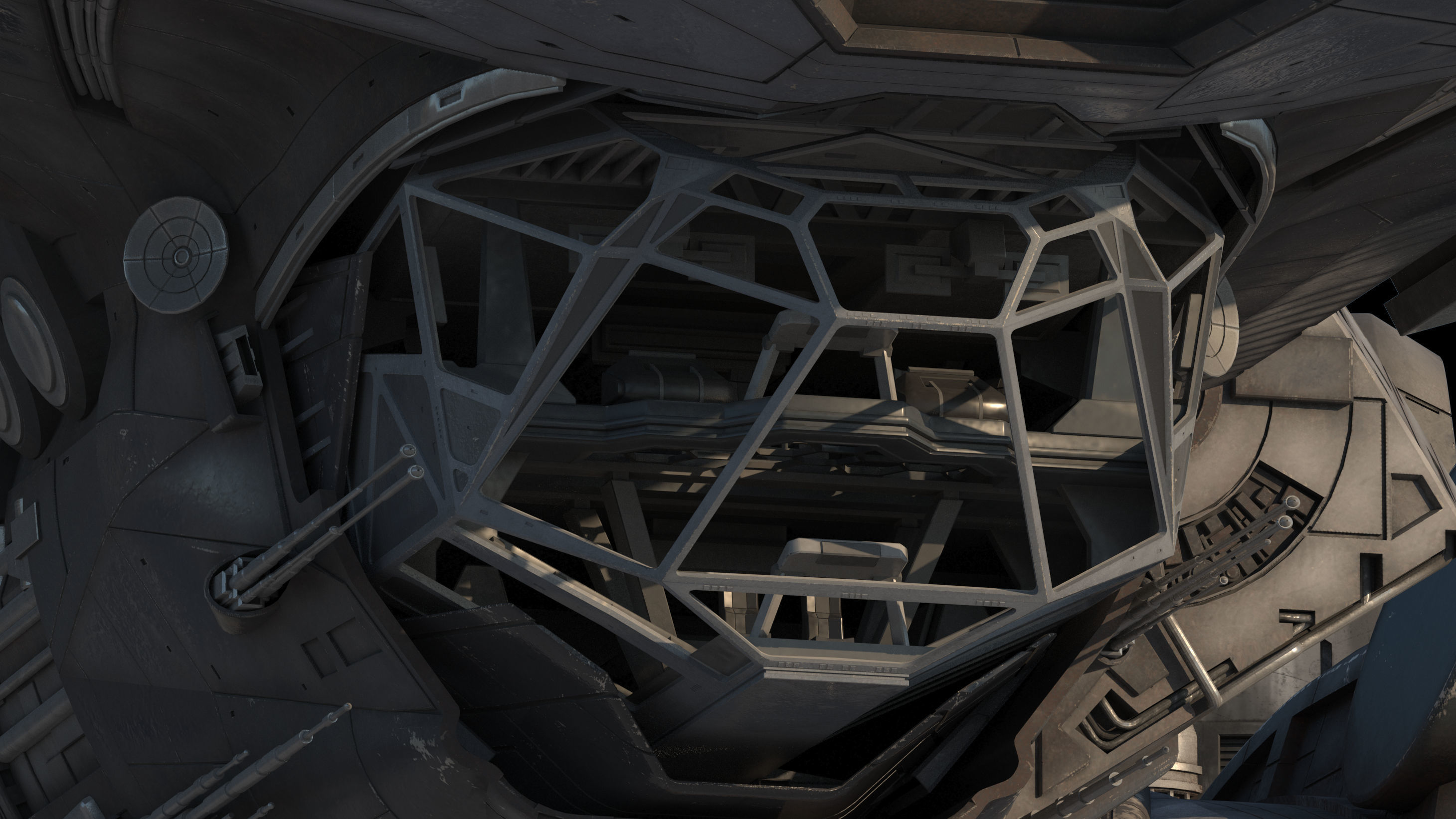Prometheus Spaceship Pro 2019 3D model_10