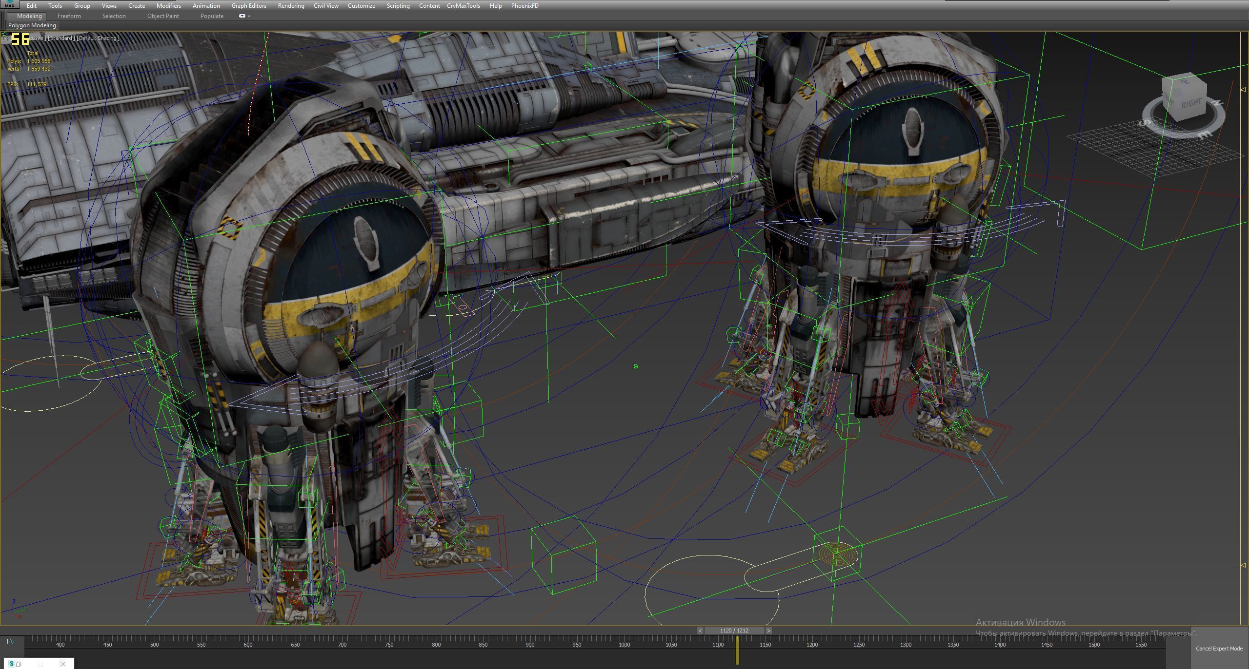 Prometheus Spaceship Pro 2019 3D model_36