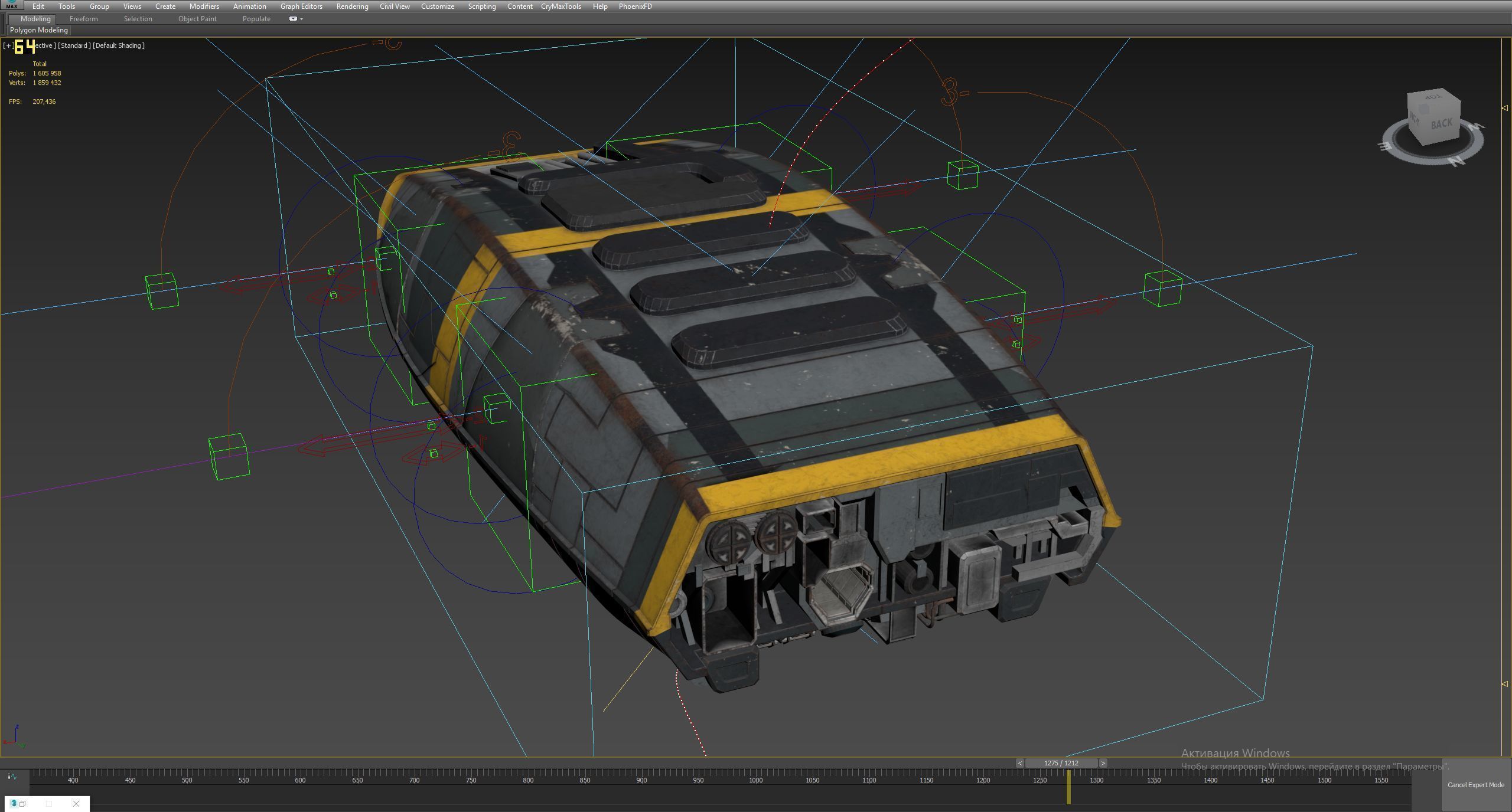 Prometheus Spaceship Pro 2019 3D model_33