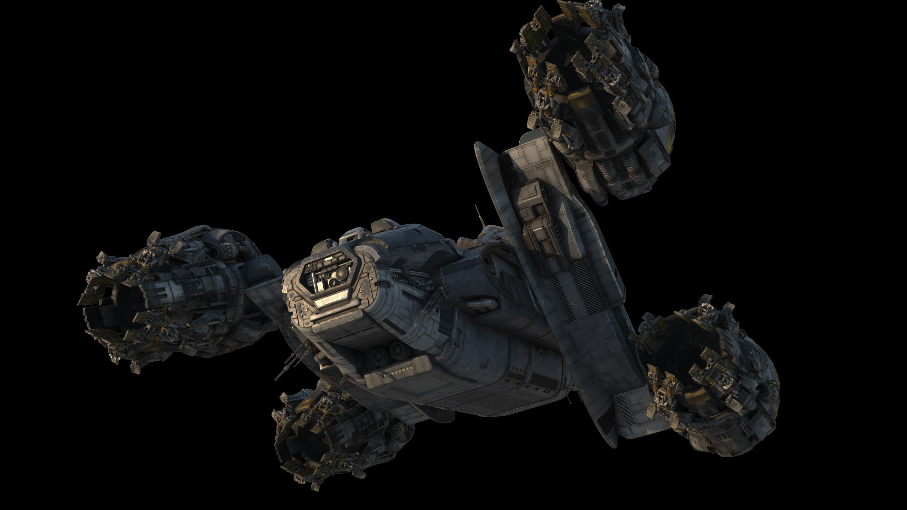 Prometheus Spaceship Pro 2019 3D model_22