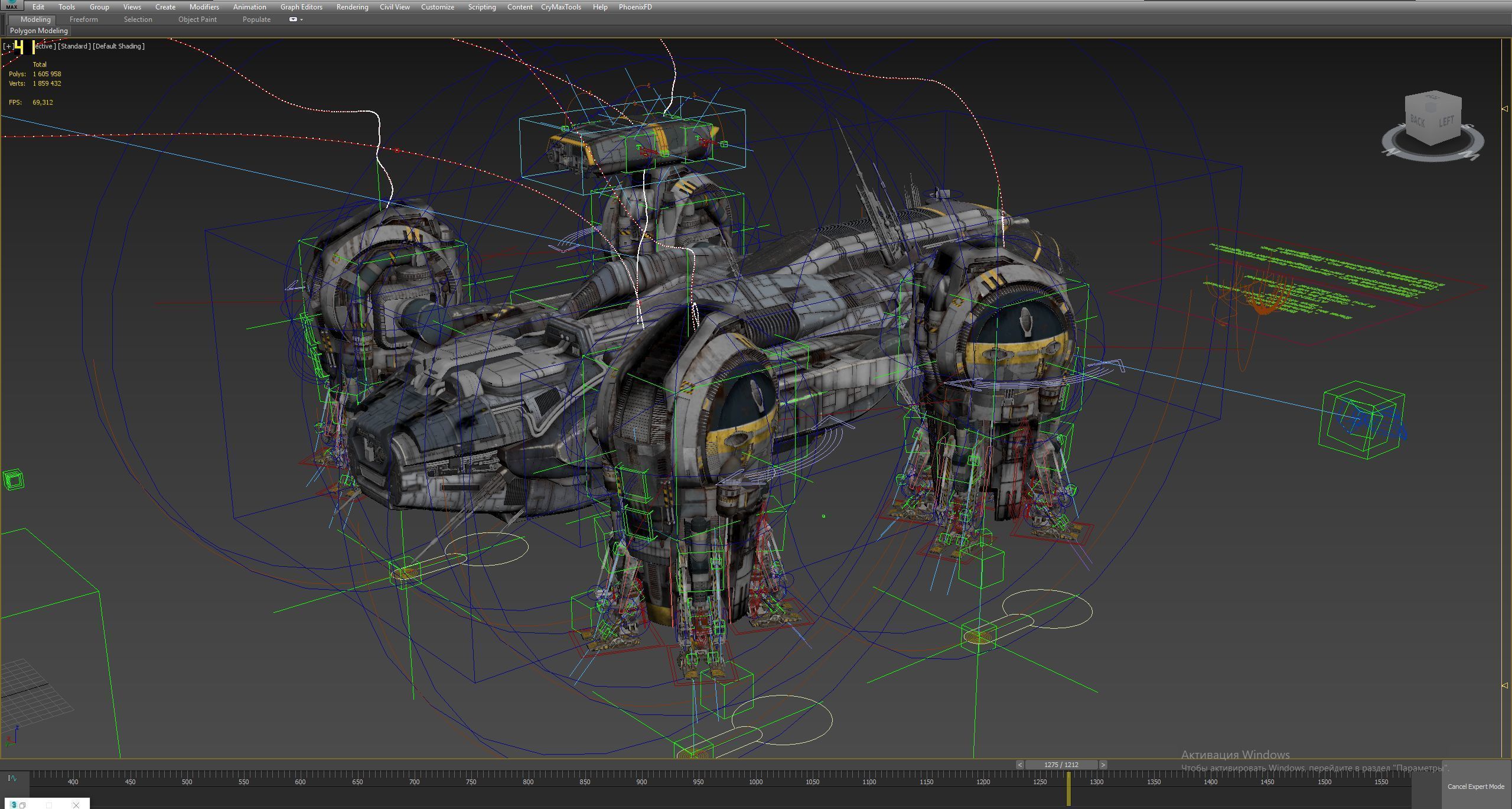 Prometheus Spaceship Pro 2019 3D model_34