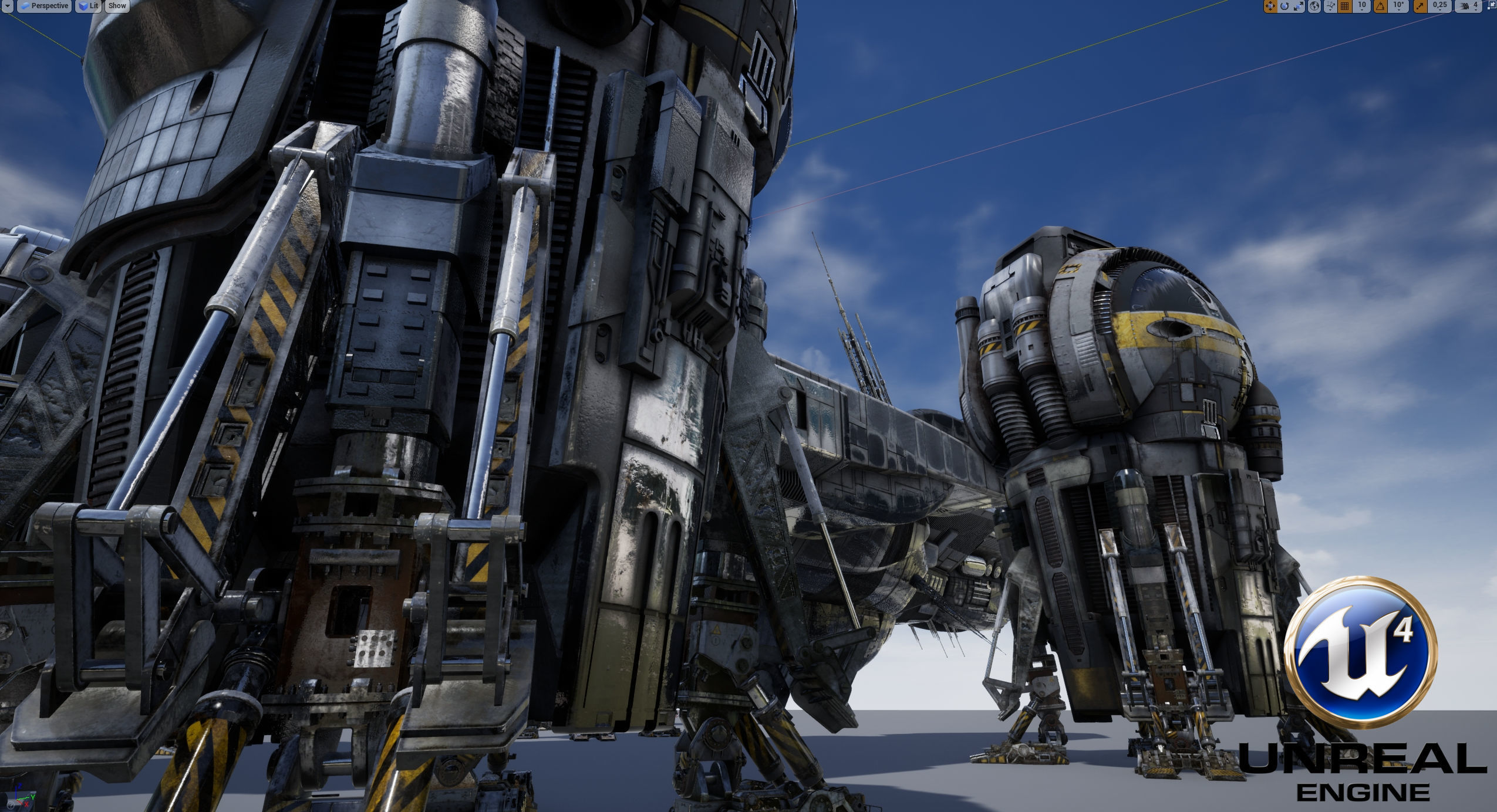 Prometheus Spaceship Pro 2019 3D model_7