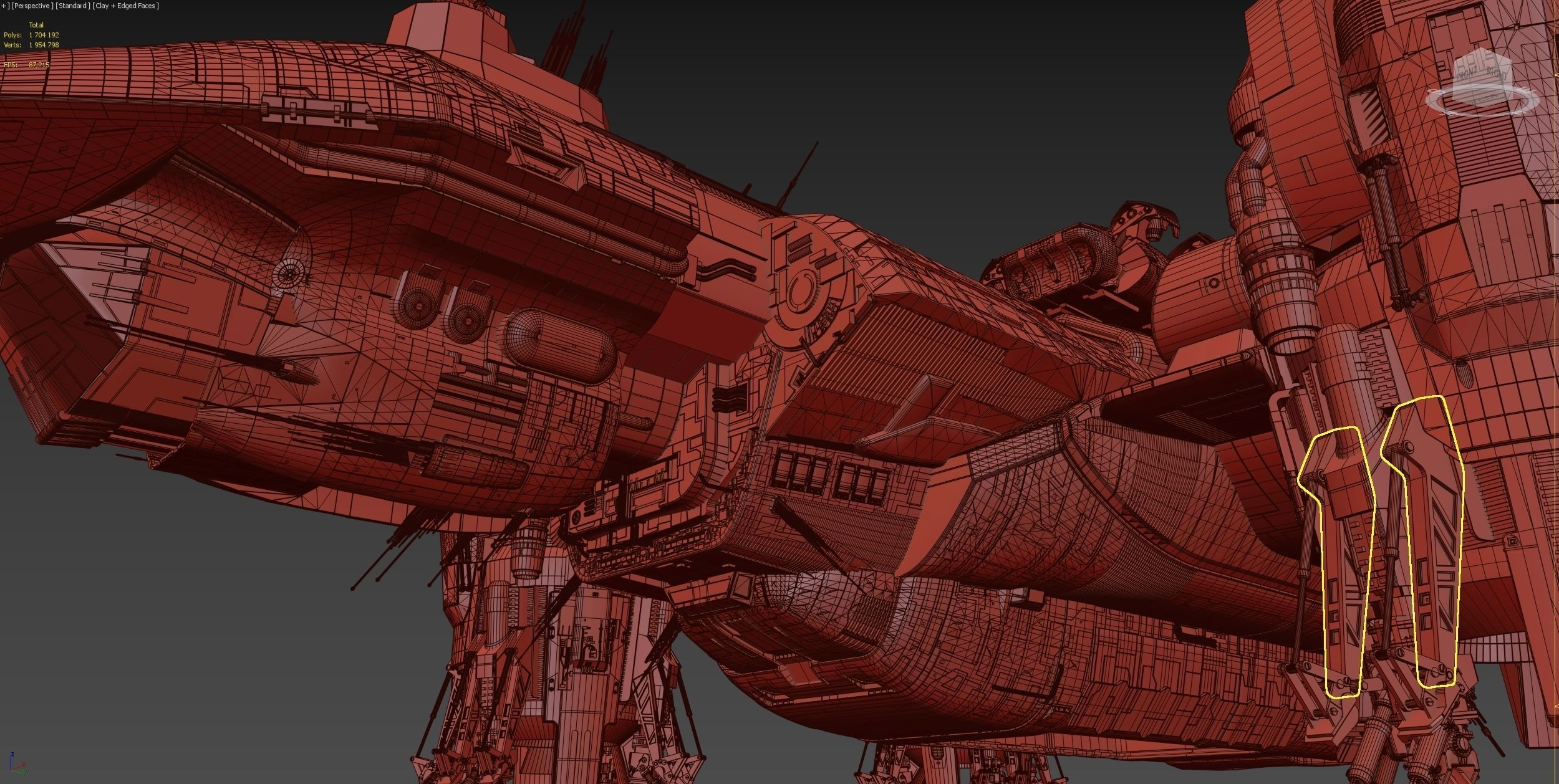 Prometheus Spaceship Pro 2019 3D model_38