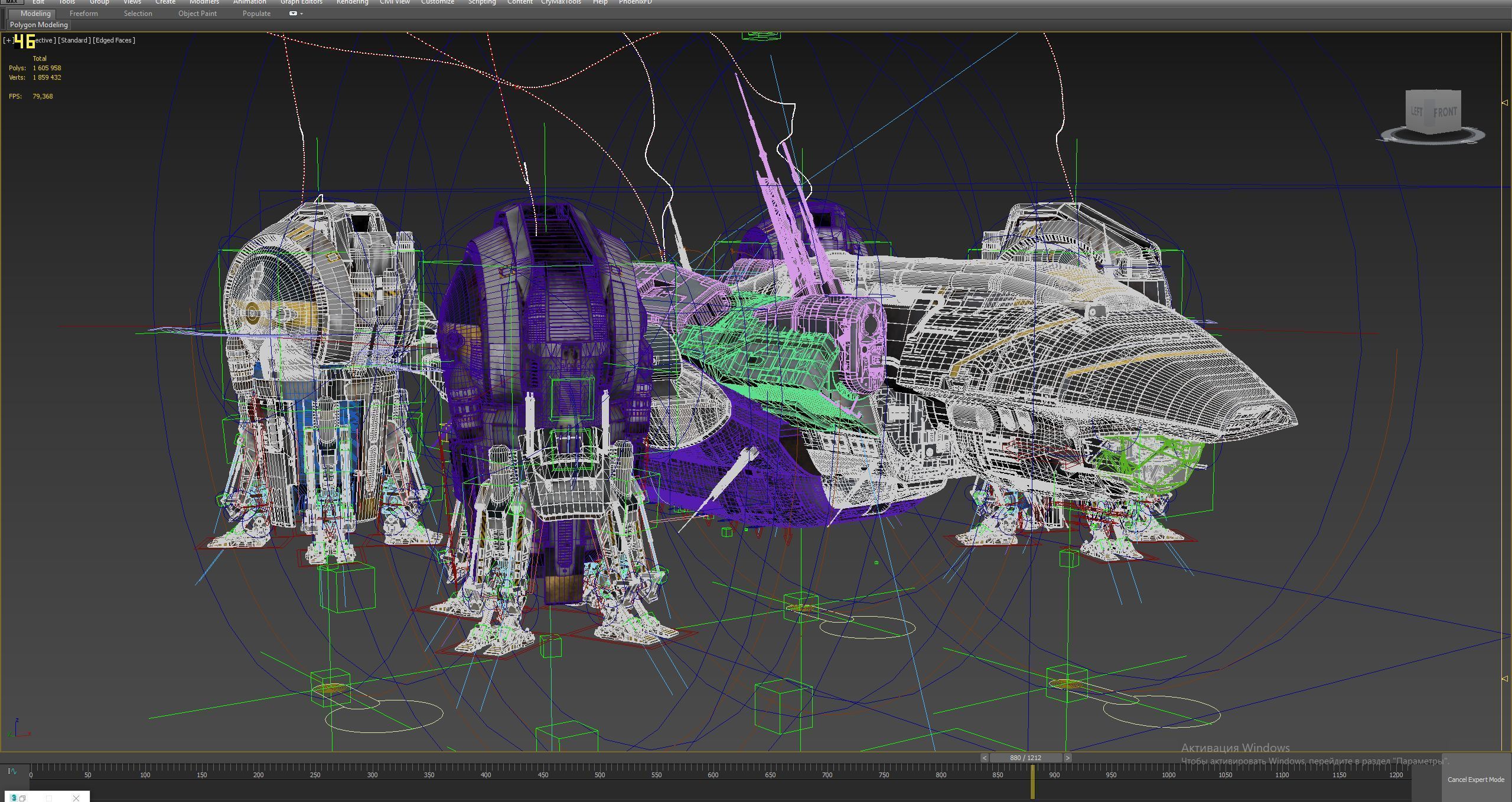 Prometheus Spaceship Pro 2019 3D model_29