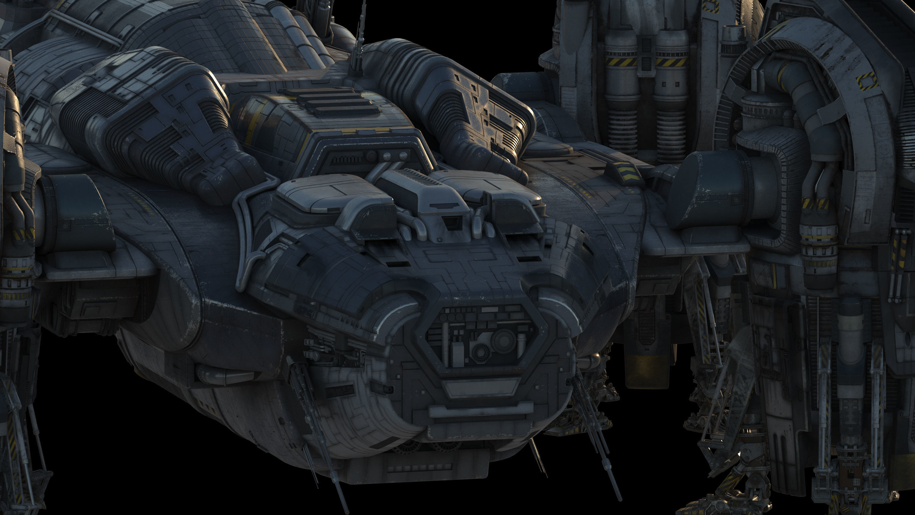 Prometheus Spaceship Pro 2019 3D model_18