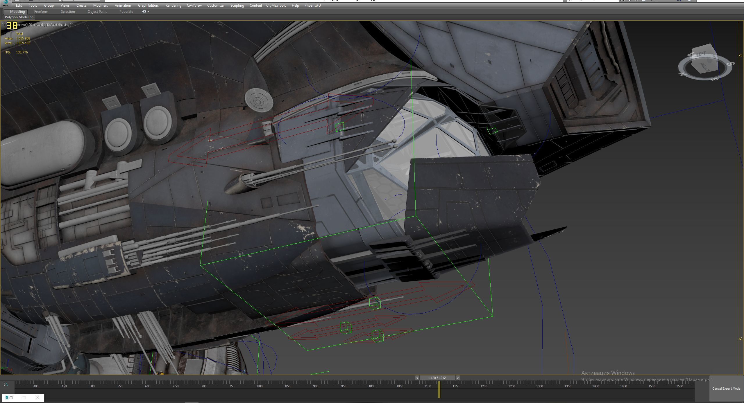 Prometheus Spaceship Pro 2019 3D model_35