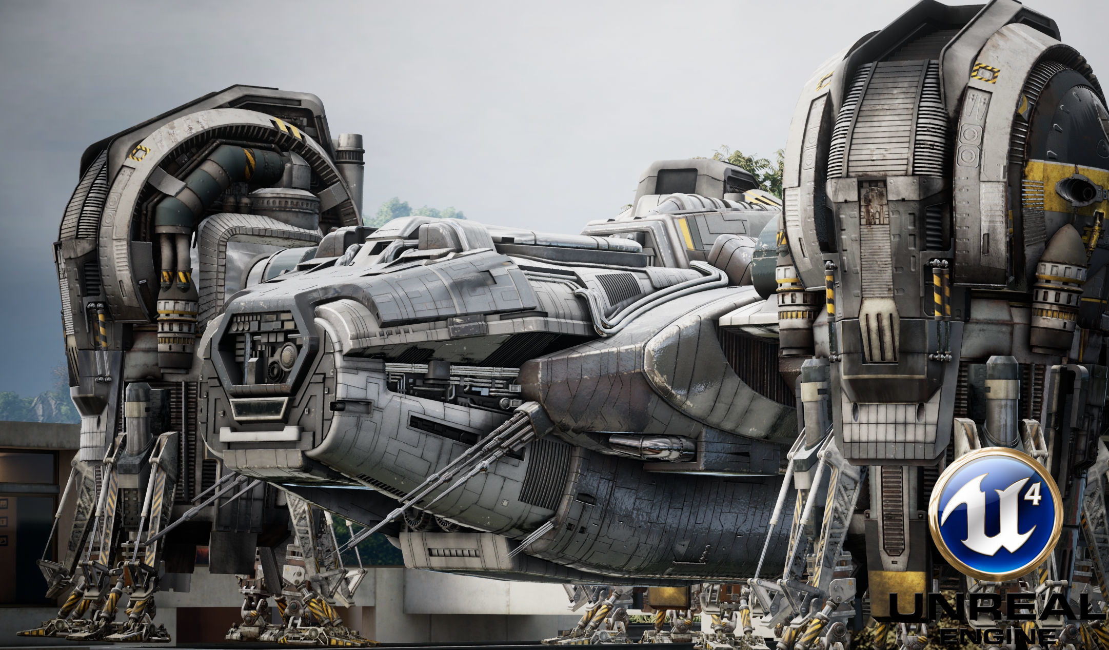 Prometheus Spaceship Pro 2019 3D model_3