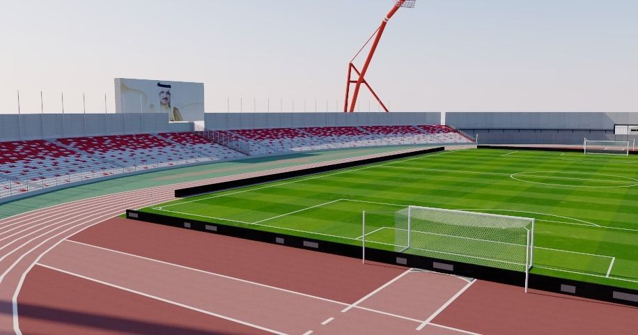 Bahrain National Stadium 3D model_9