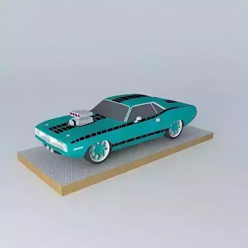 Plymouth Hemi Cuda with hydraulic suspension