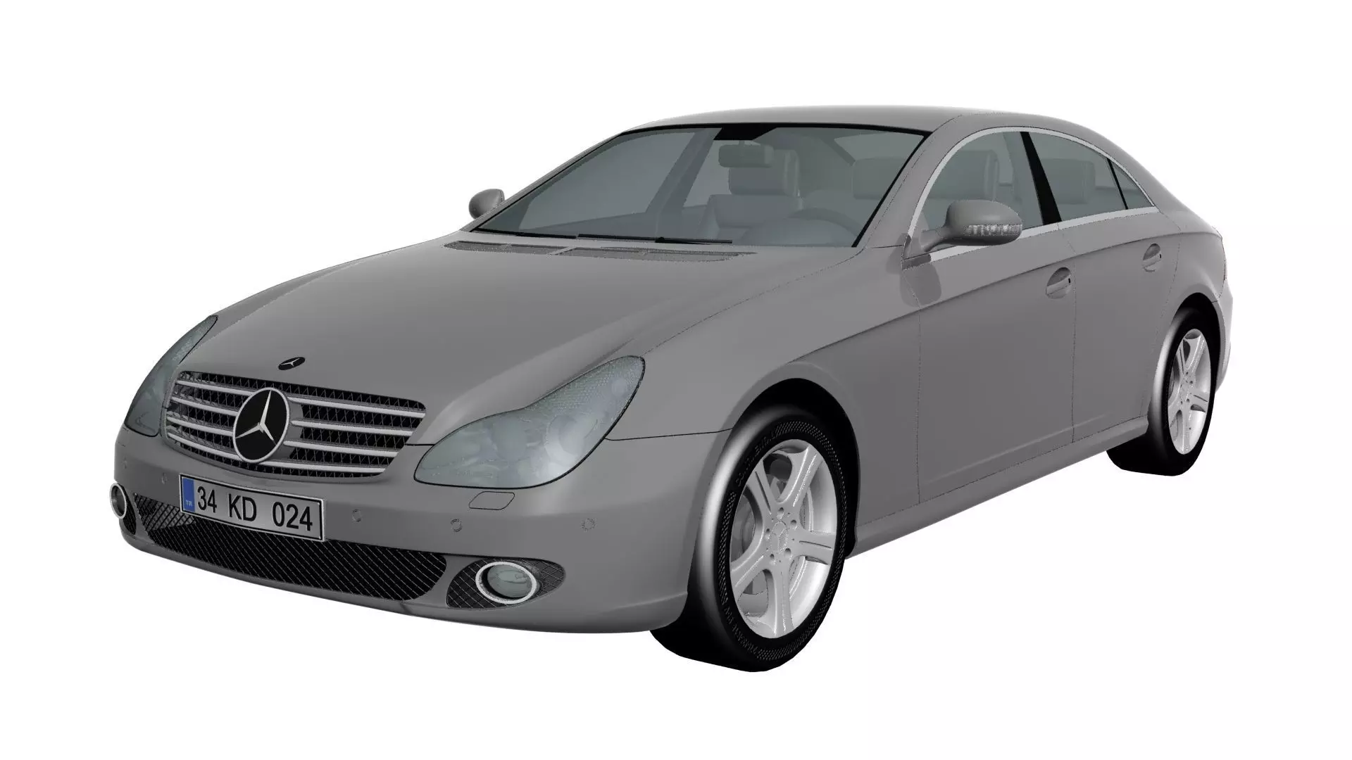 Mercedes benz cls 2005 Free 3D model