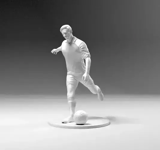 Footballer 03 Footstrike 06 Stl 3D print model