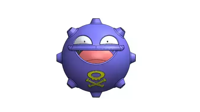 Pokemon Koffing 3d model