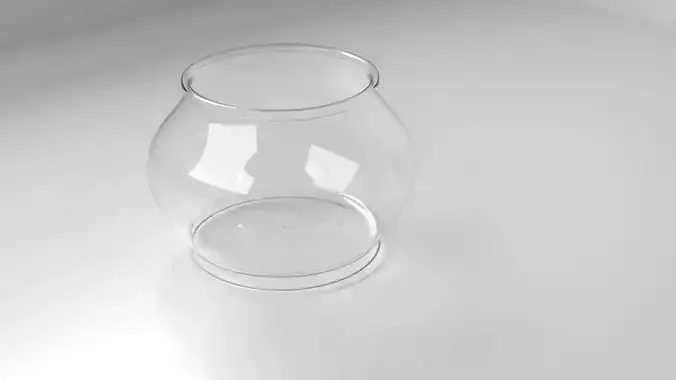 Vase 2 clear glass