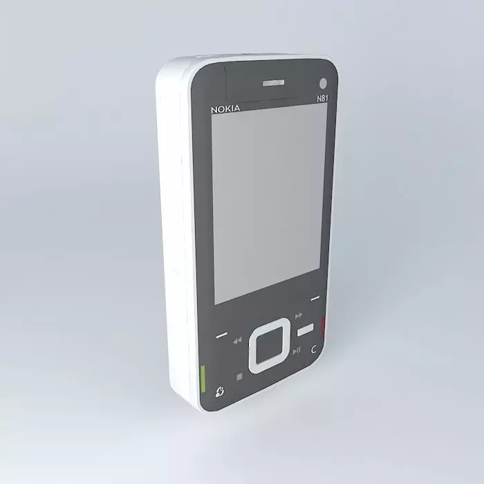 nokia n81 Free 3D model_0