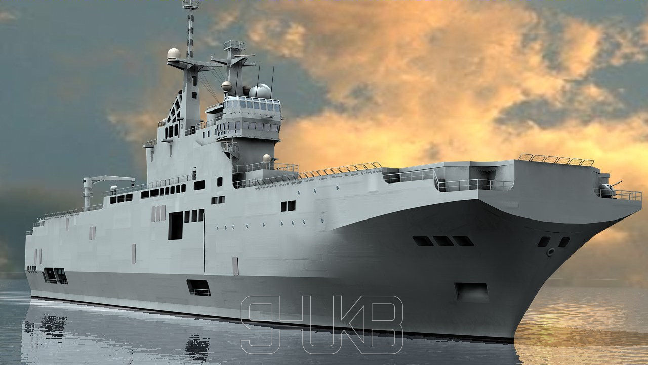 Mistral LHD 3D model_4