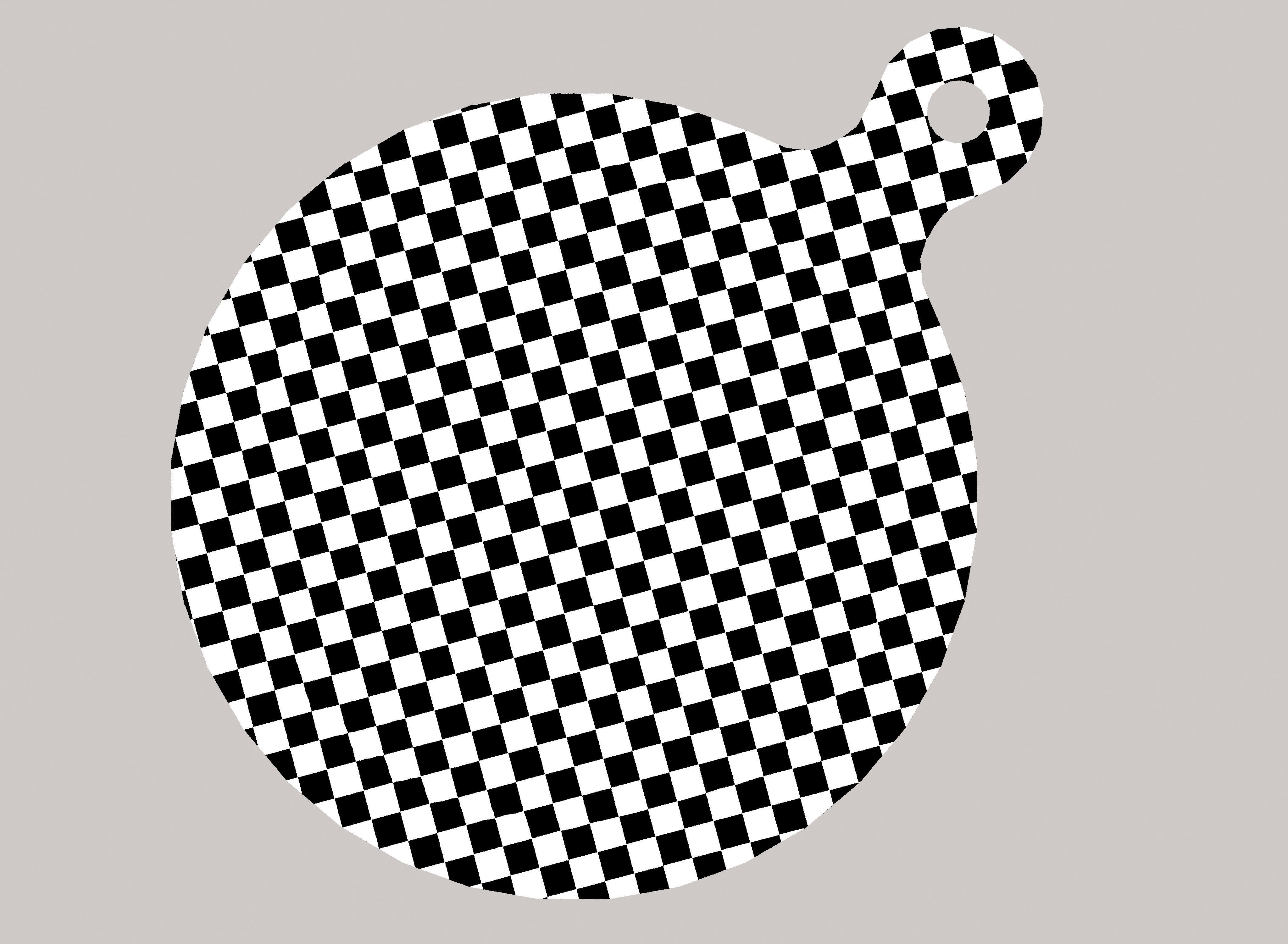 Wooden chopping board Free low-poly 3D model_8