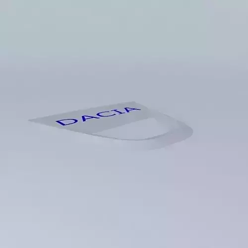 Dacia logo Free 3D model