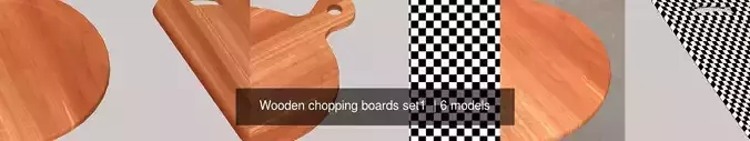 Wooden chopping boards set1 