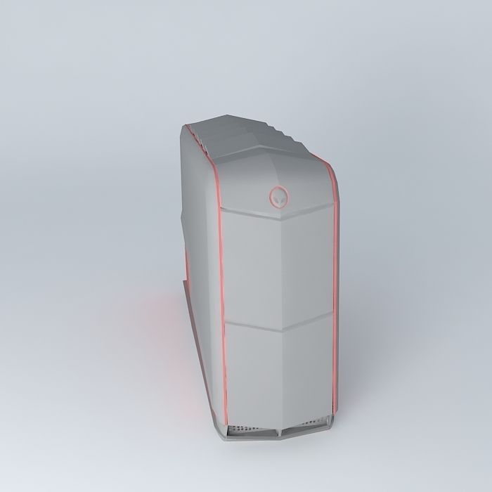 alienware Aurora ALX Desktop PC free 3D model | CGTrader