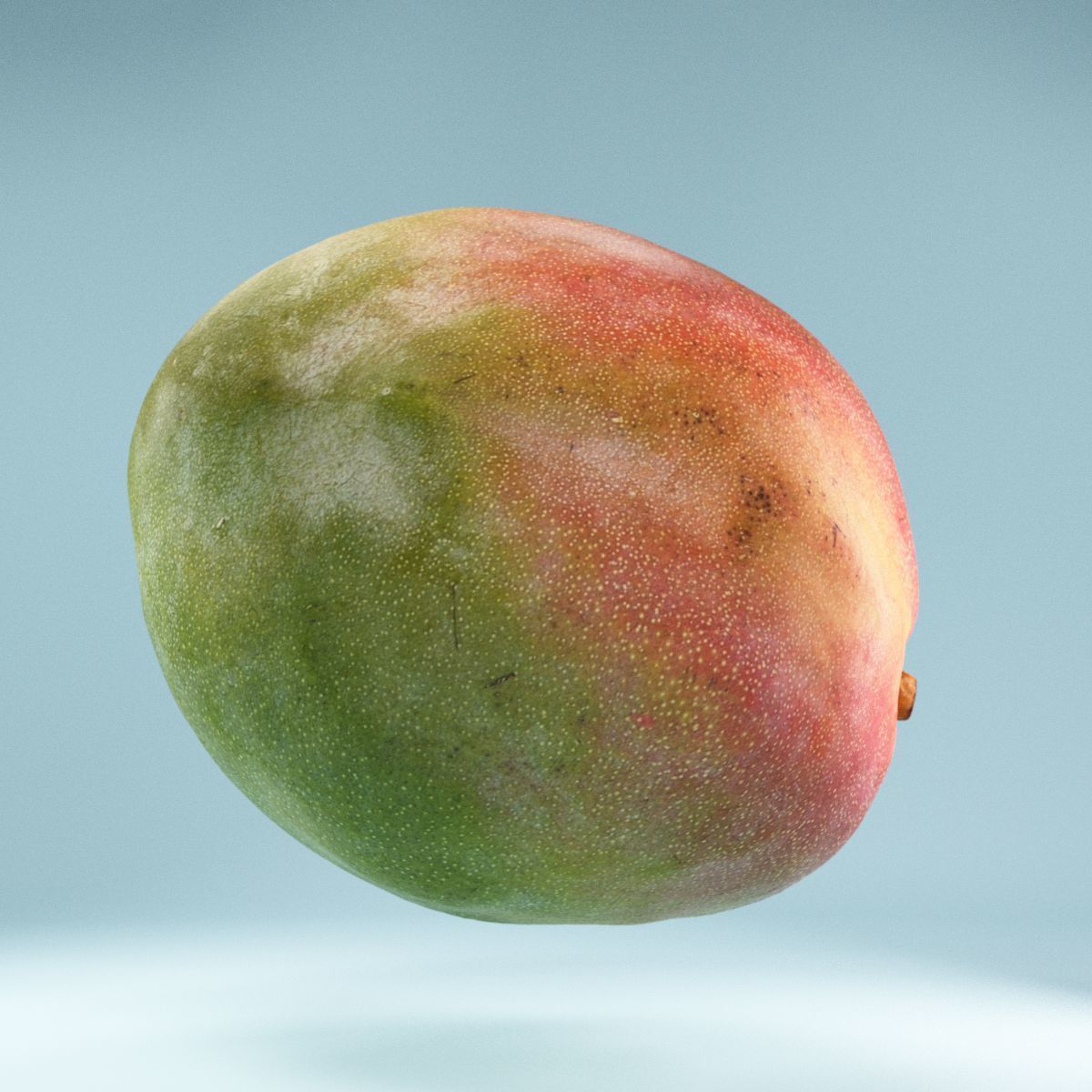 Mango Ataulfo Low-poly 3D model_1