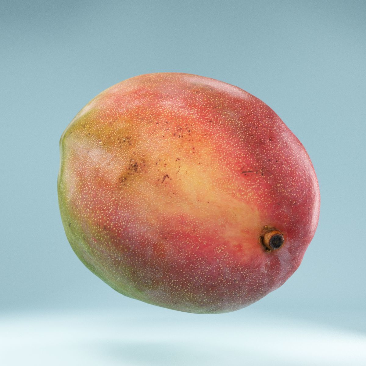Mango Ataulfo Low-poly 3D model_11