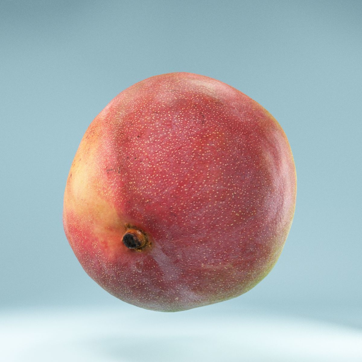 Mango Ataulfo Low-poly 3D model_9