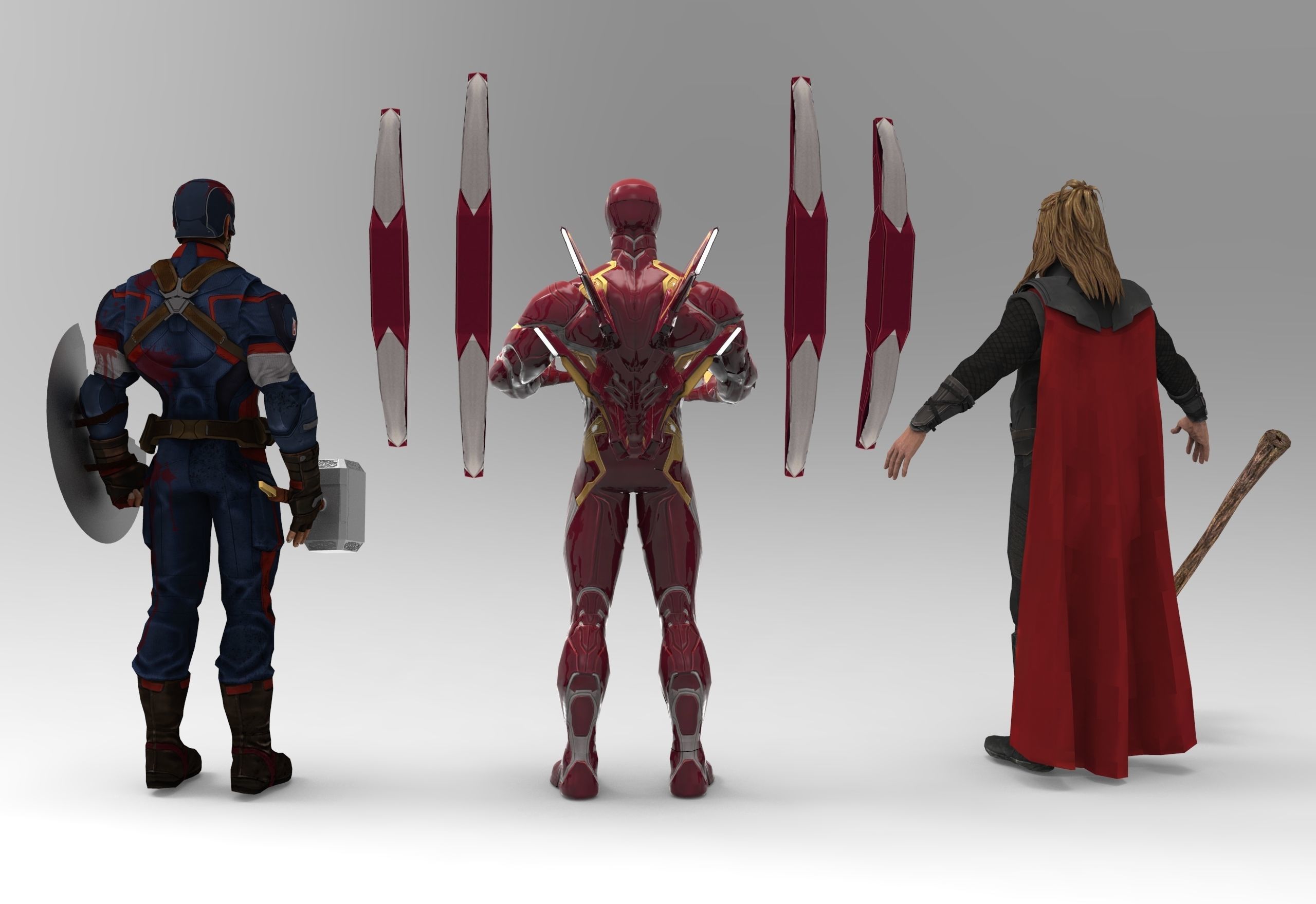 Avengers Endgame 3D model_6