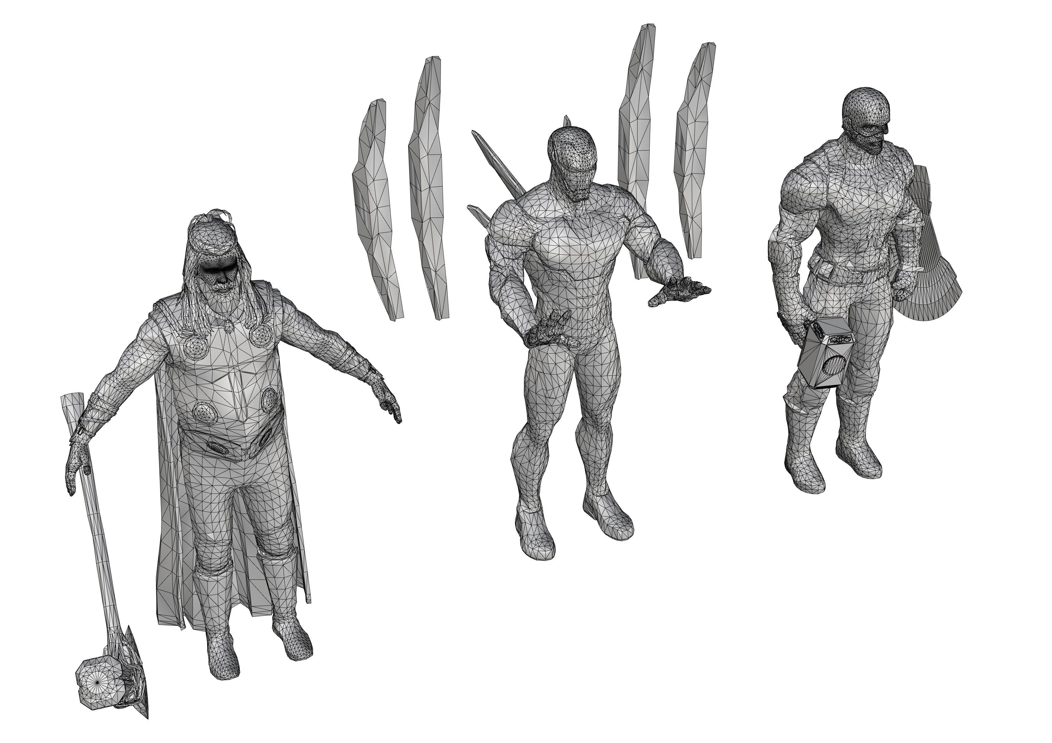 Avengers Endgame 3D model_24