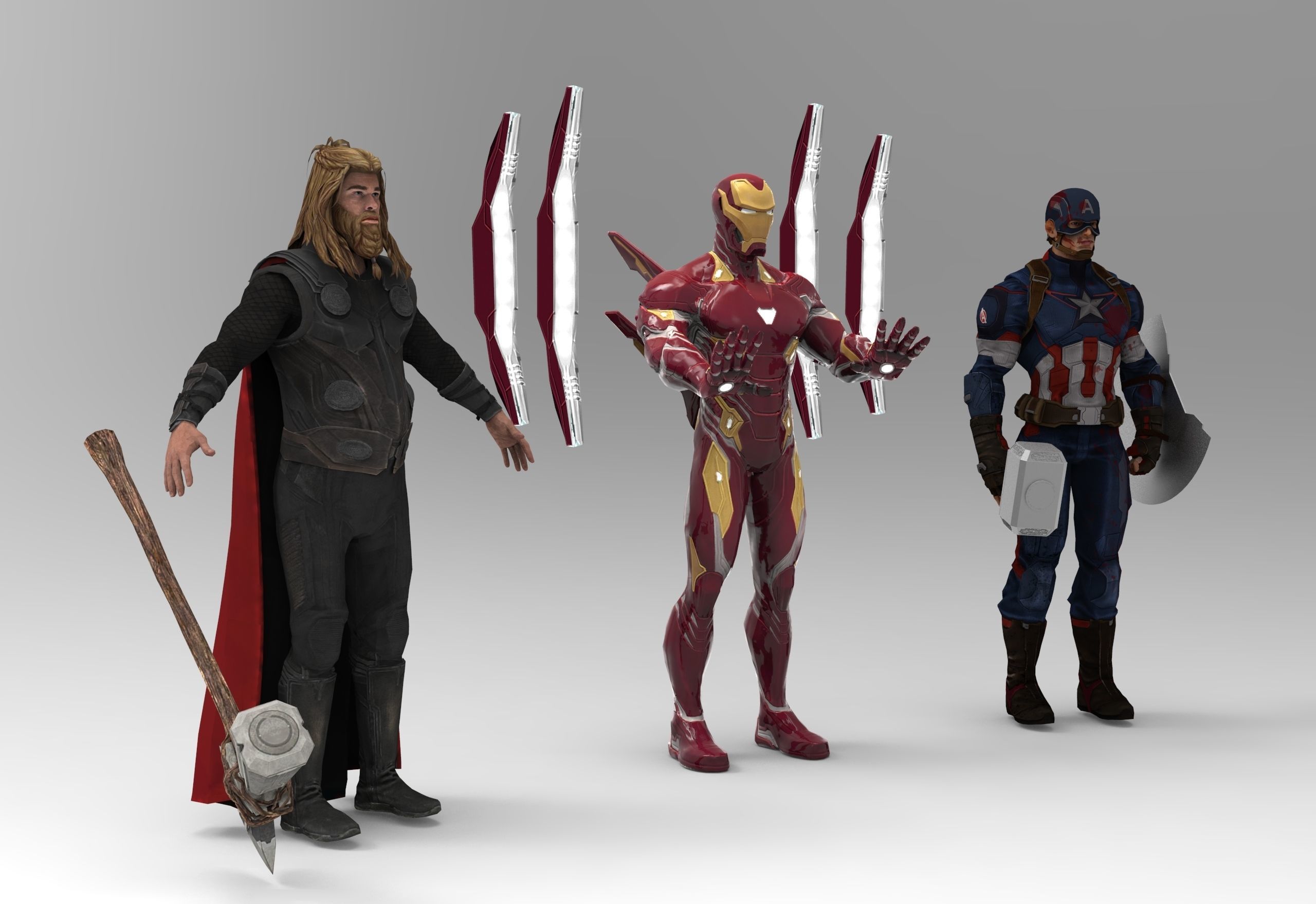 Avengers Endgame 3D model_8