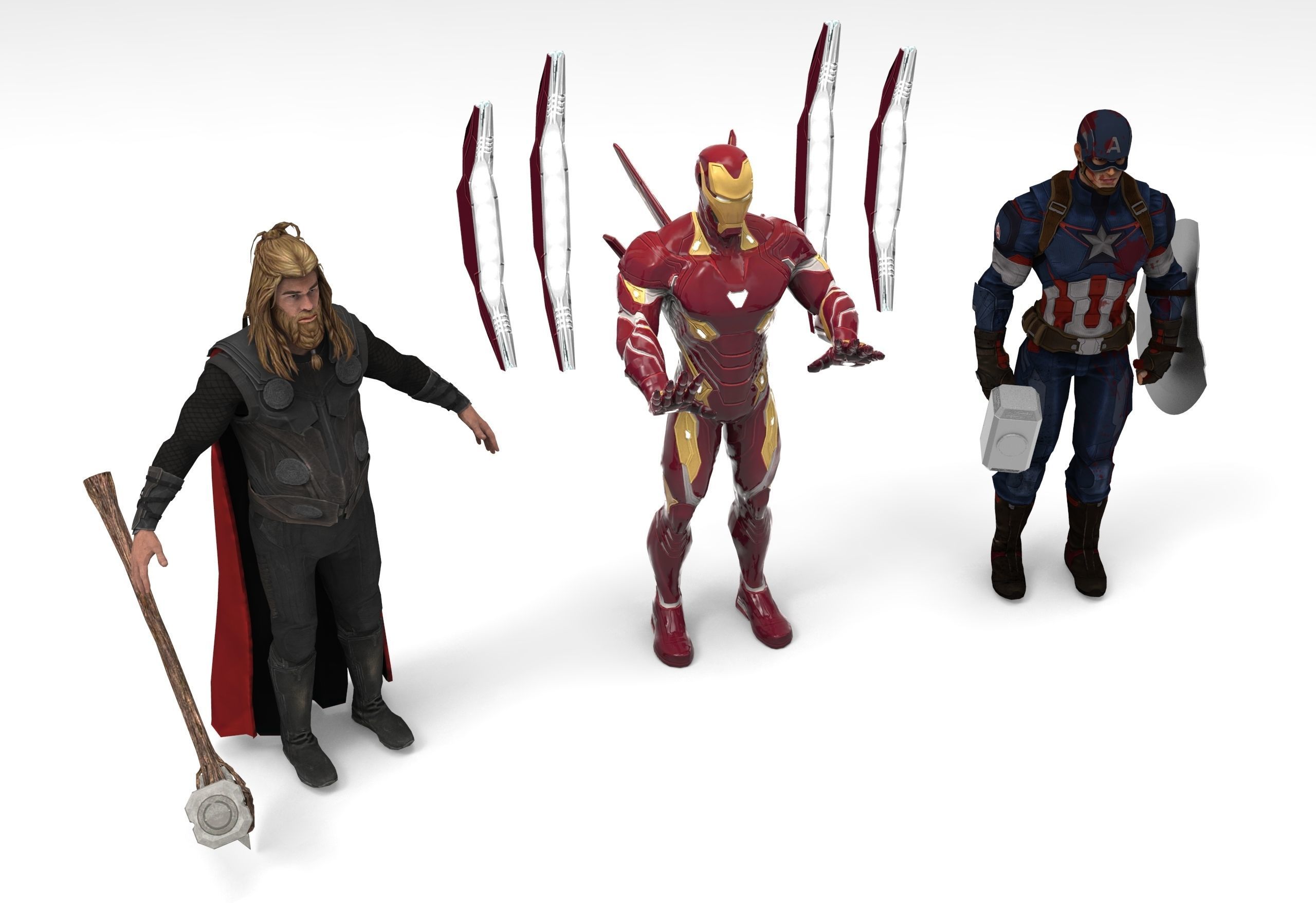 Avengers Endgame 3D model_2