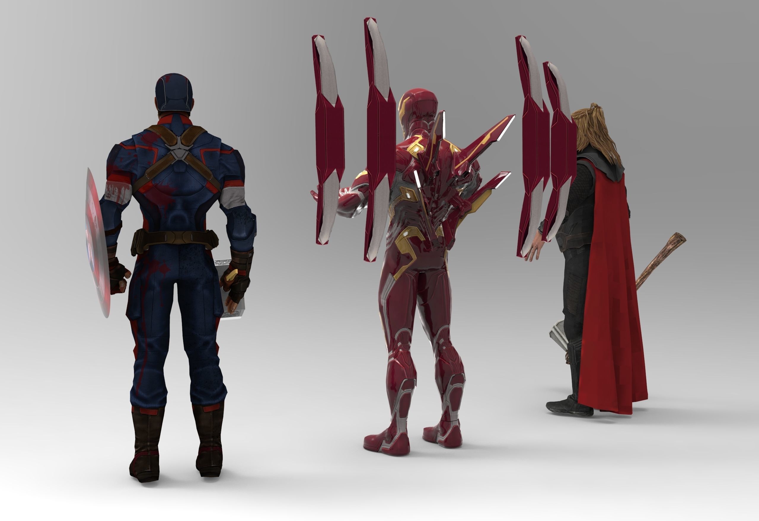 Avengers Endgame 3D model_5