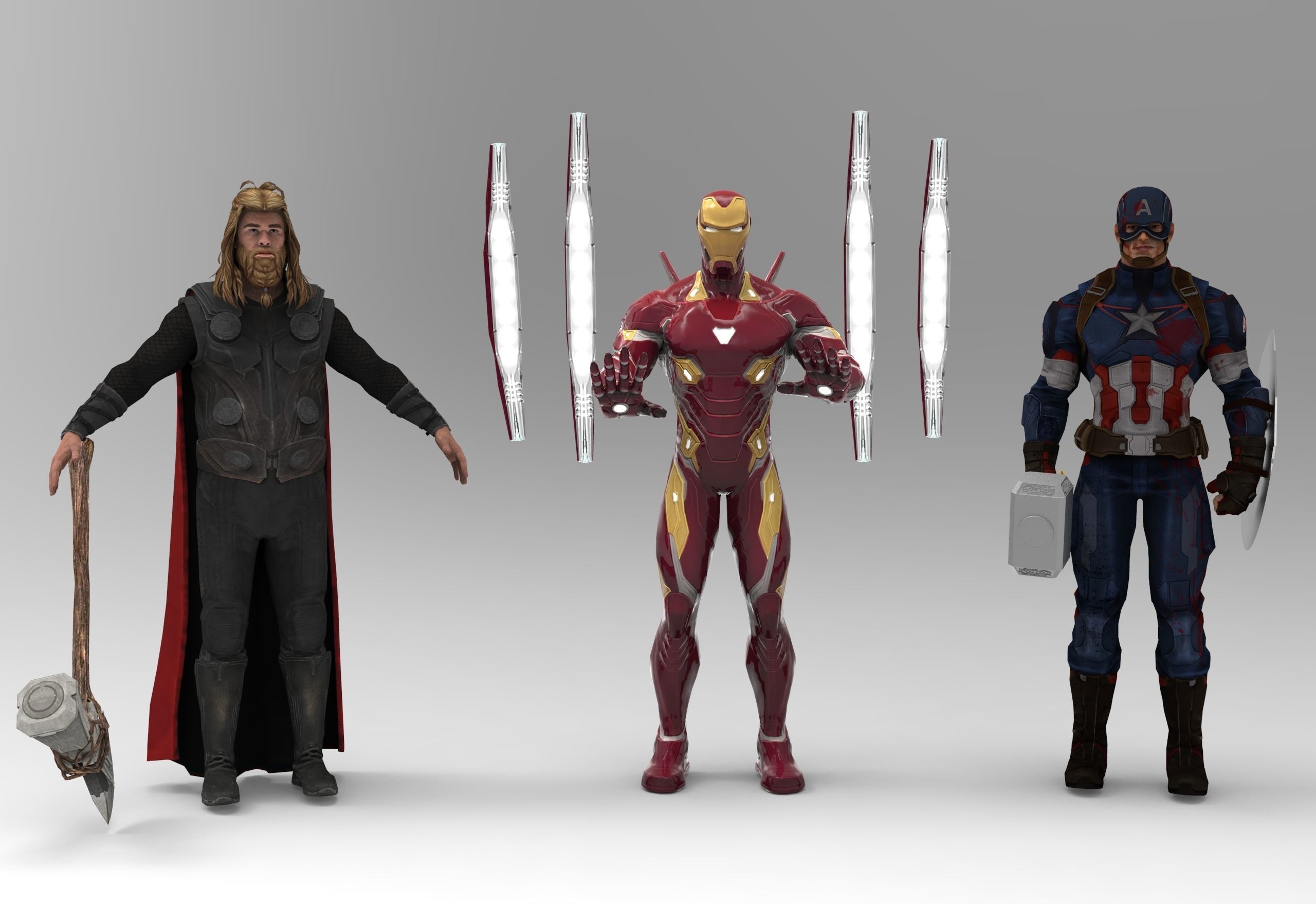 Avengers Endgame 3D model_1