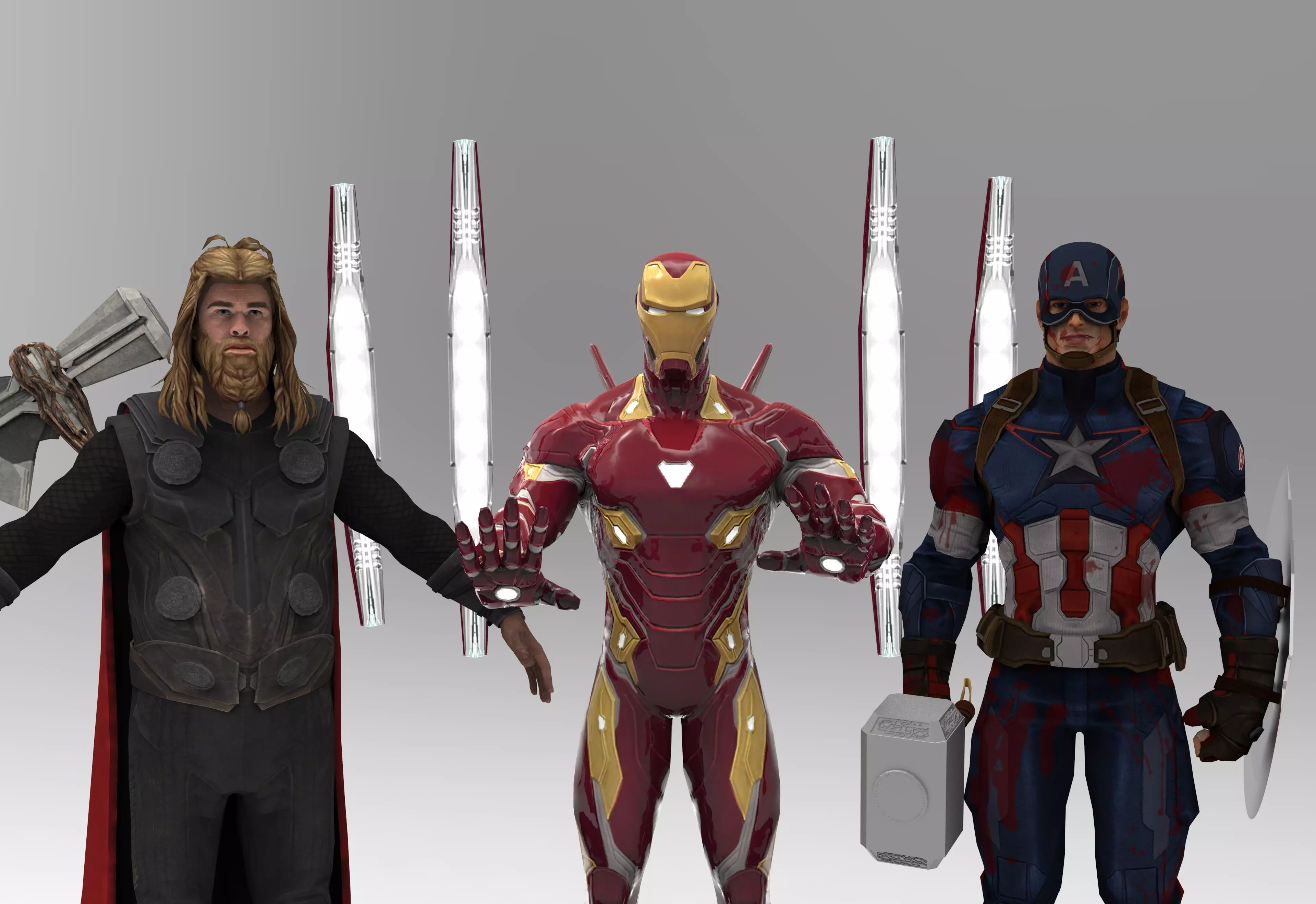 Avengers Endgame 3D model_0